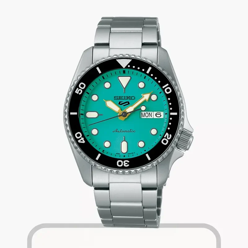 Seiko 5 Sports Automatic Tiffany Blue Dial Men’s Watch- SRPK33K1